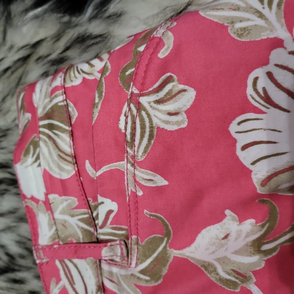 WOMENS BEAUTIFUL PINK AND FLOWER SKORT BY CHARTER CLUB SIZE 10. LIKE NEW - Picture 5 of 6